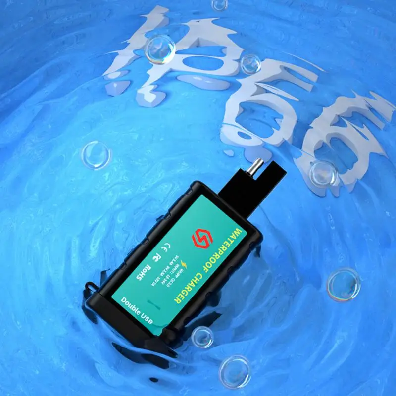

Motorcycle Usb Charger Independent Switch Button Two Installation Methods Voltmeter Motorcycle Quick Disconnect Plug Dustproof