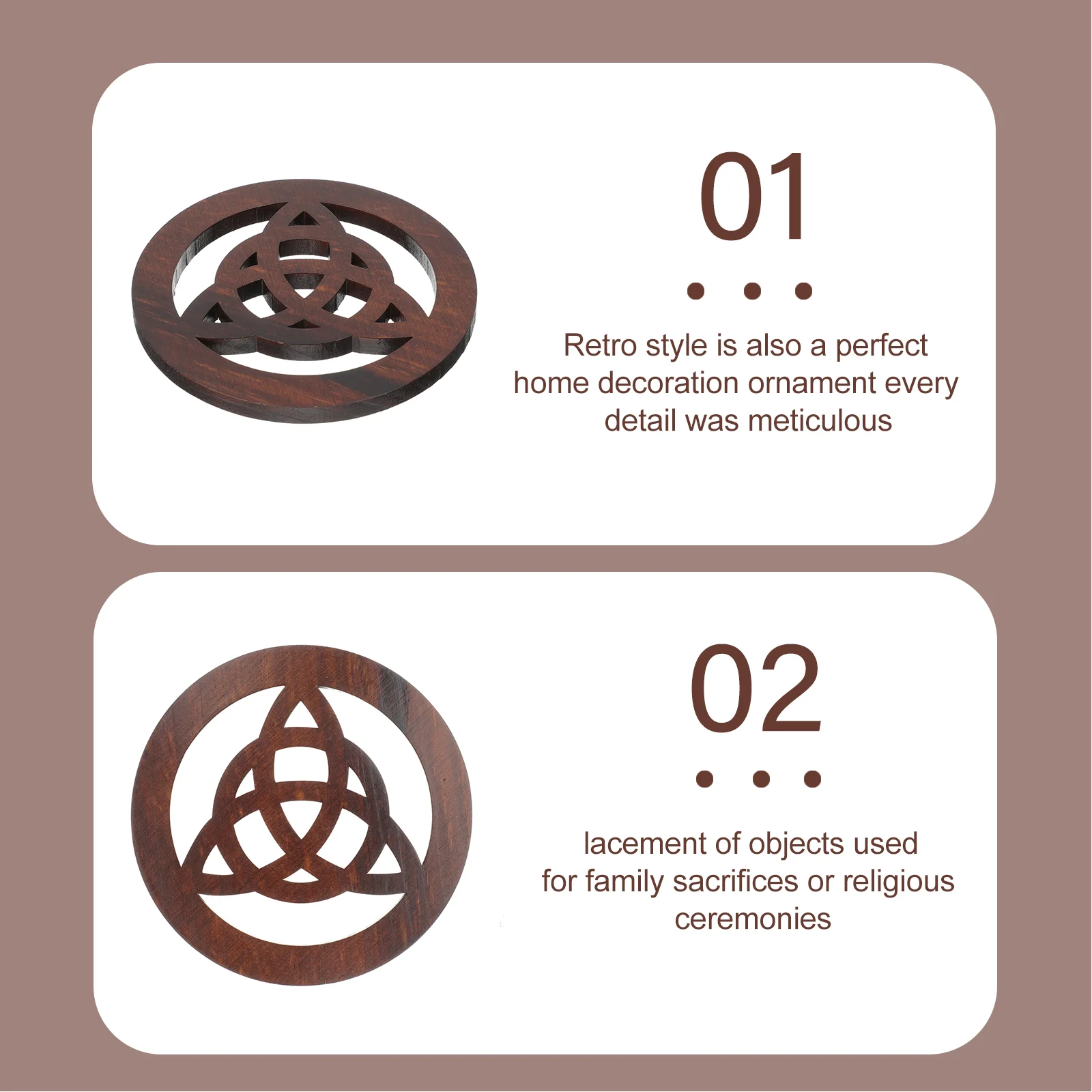 Алтальная плитка деревянная стена пентаграмкельтские украшения куклы