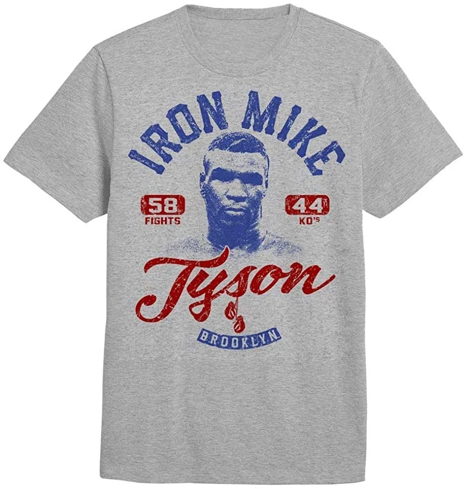 

Kaus Mike Tyson Silhouette Boxing Champion Lengan Pendek Katun Musim Panas Pria