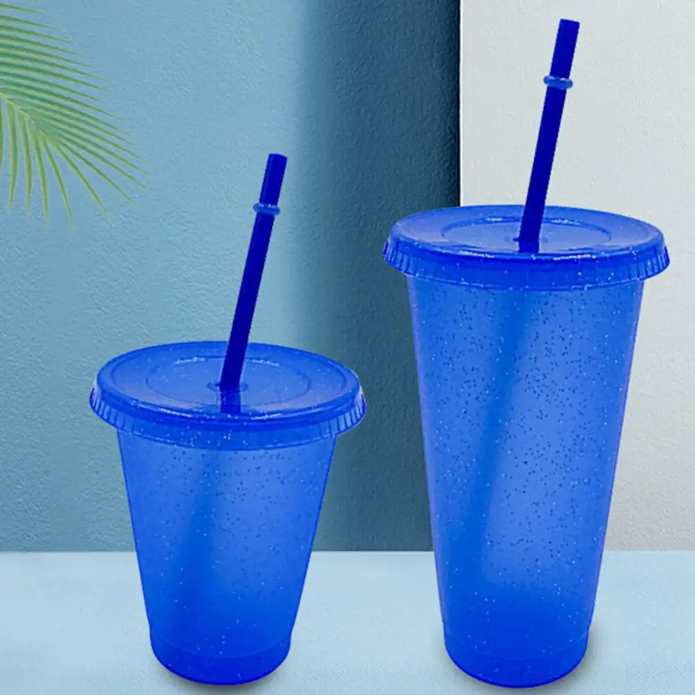 

Drinking Bottle Smooth Multi-color Spill-proof Baby Straw Drinking Cup Water Bottle for Sport