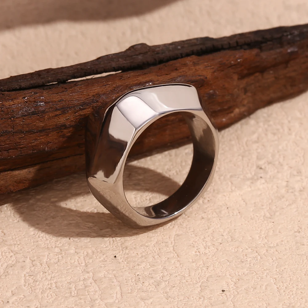 Женское многосекционное кольцо из нержавеющей стали MamacitaSlay минималистское