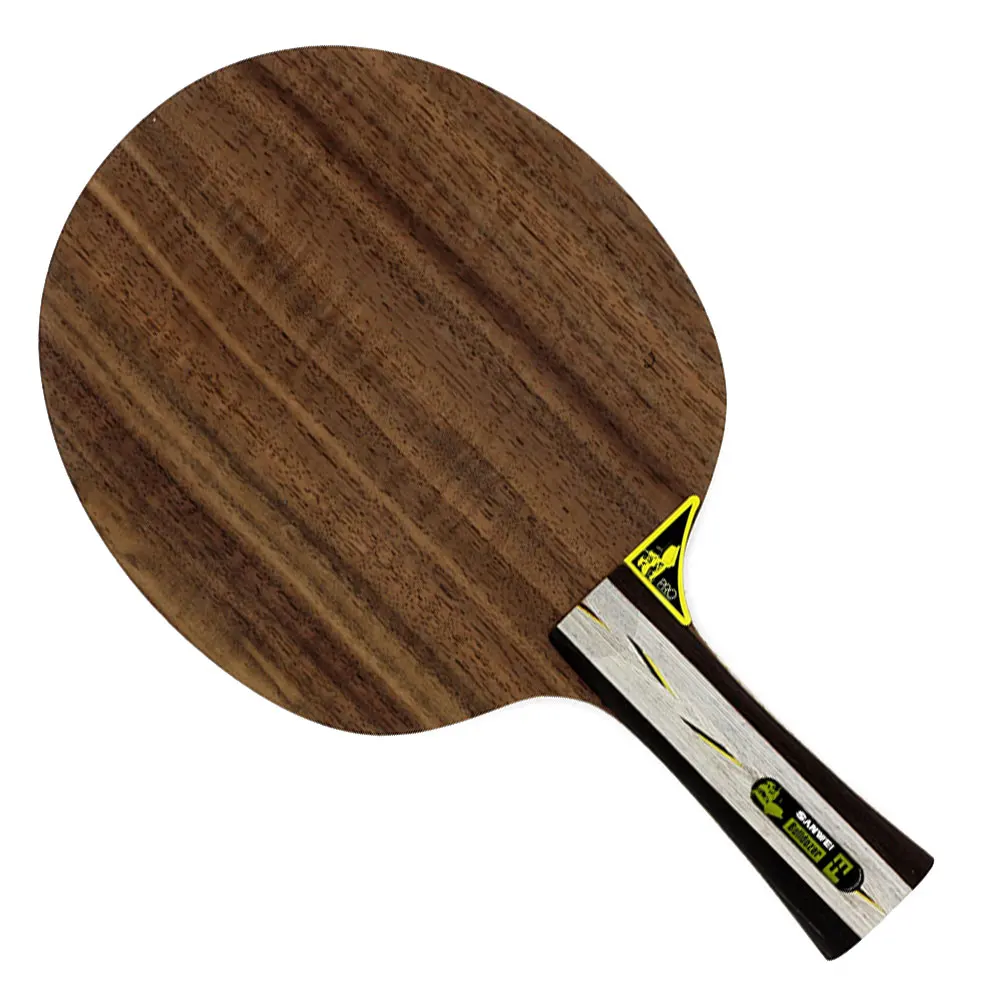 Carbon And Wood Sanwei F3 Bulldozer ALC Carbon High Control Table Tennis Bat Blade