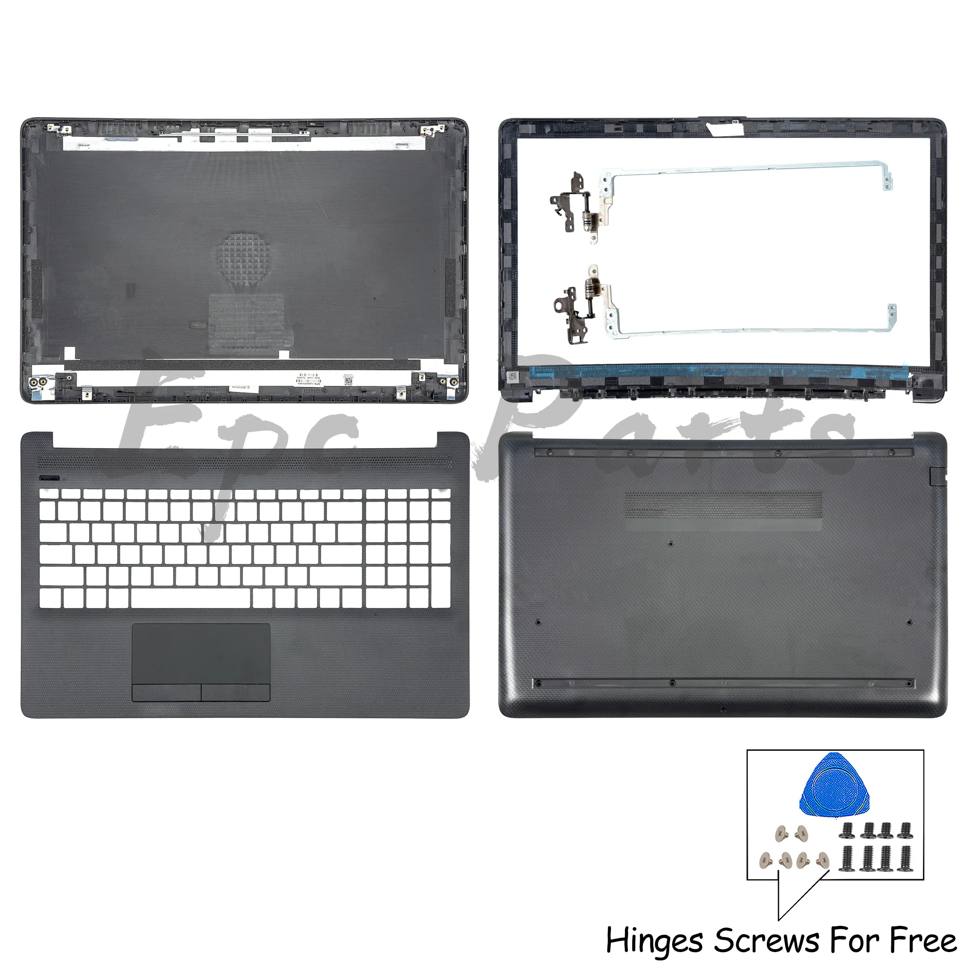 Детали Epc для HP 250 G7 255 15-DA 15-DB 15-DA0014DX чехол/TPN-C136 задняя крышка ЖК-дисплея передняя