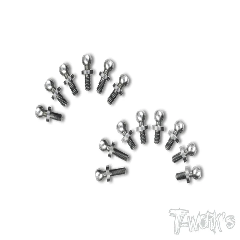 

Original T works TP-077 64 Titanium Ball End Set (For Kyosho Lazer ZX6.6) professional Rc part