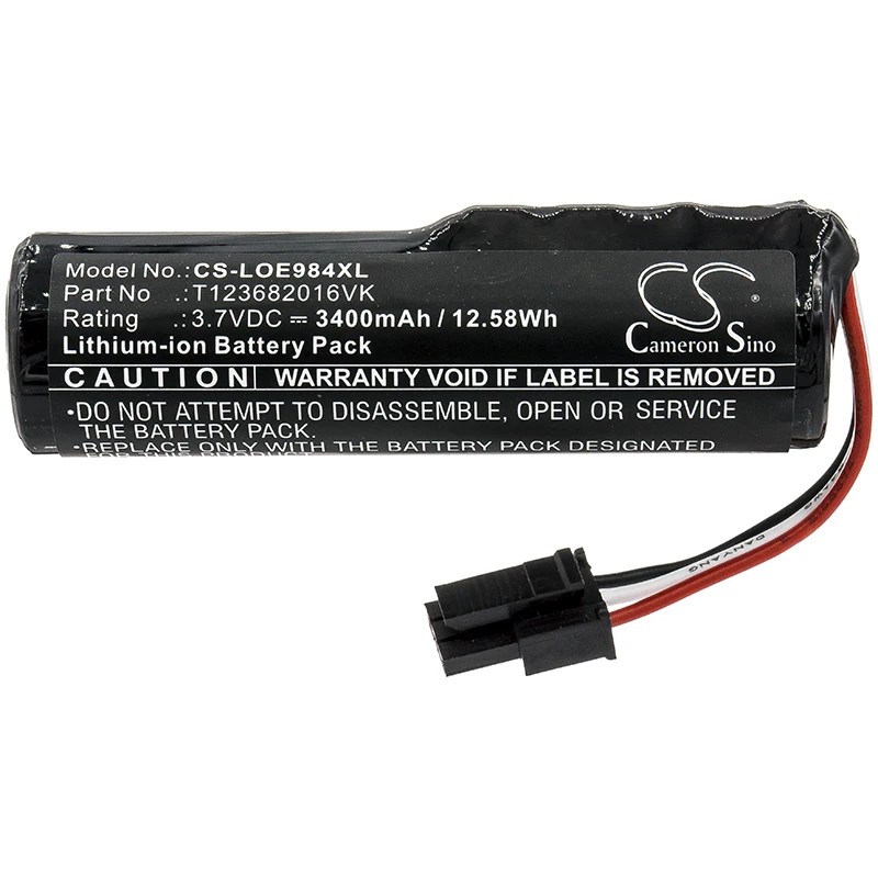 

CS 3400mAh Battery For Logitech T123682016VK Logitech 984-001405 Ultimate Ears Boom 3 S-00170