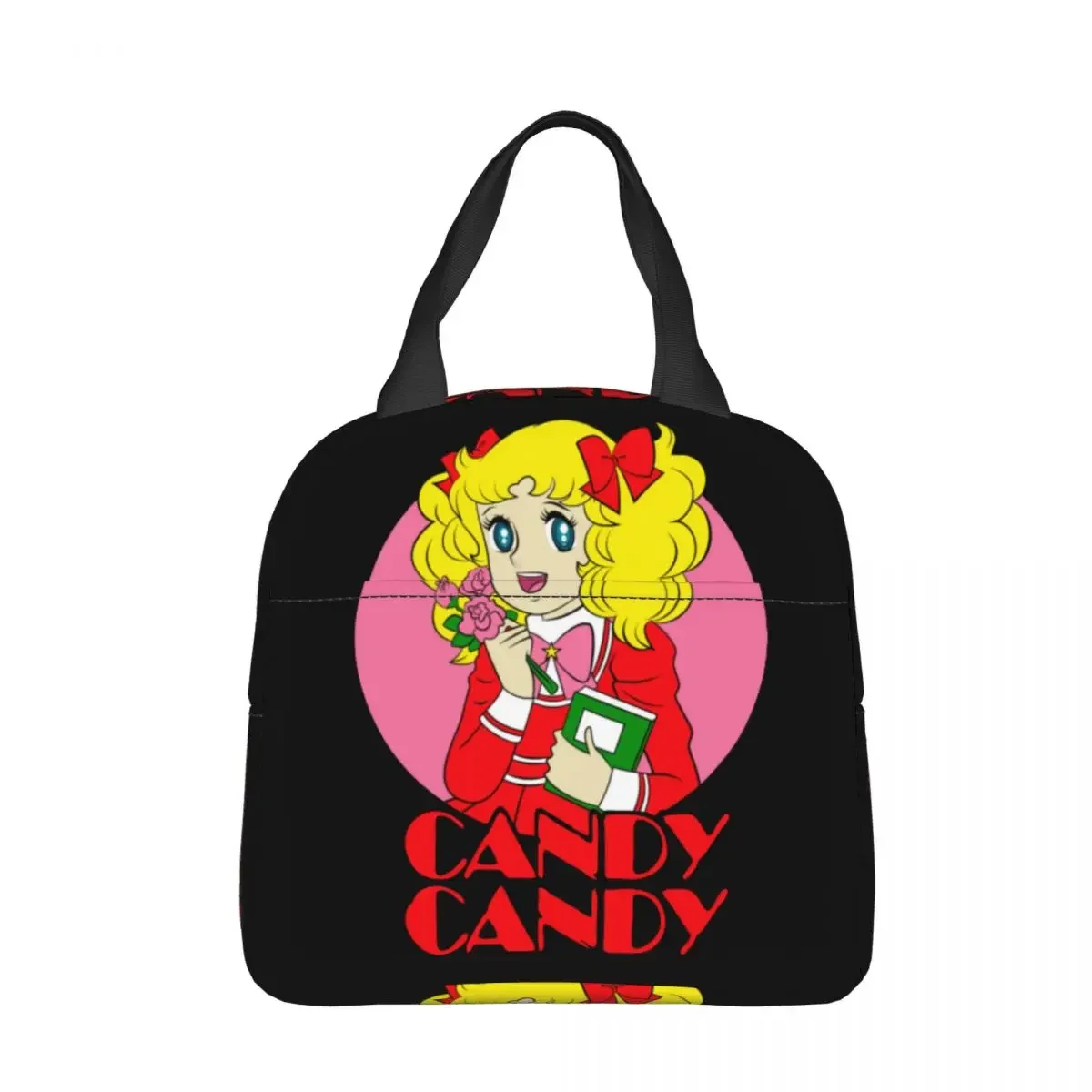 

Candy Candy Anime Japan Insulated Lunch Bags Thermal Bag Meal Container Manga Candice Cute Girl Cartoon Portable Tote Lunch Box