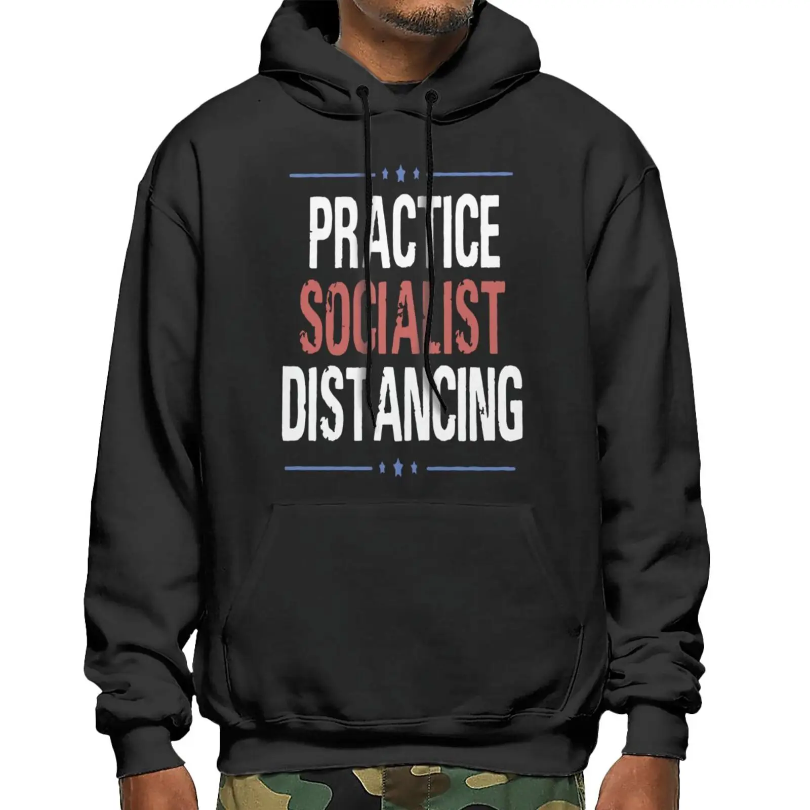 

Practice Socialist Distancing 2880 Hoodies Men Hoodie Man Sweatshirts Hoodie Oversize Sweatshirt Male Sweatshirt Male Harajuku