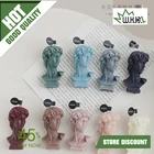 Свеча в виде головы Давида, искусственная свеча ручной работы, свадебное украшение для дома, ароматические свечи, реквизит для фотосъемки, украшения