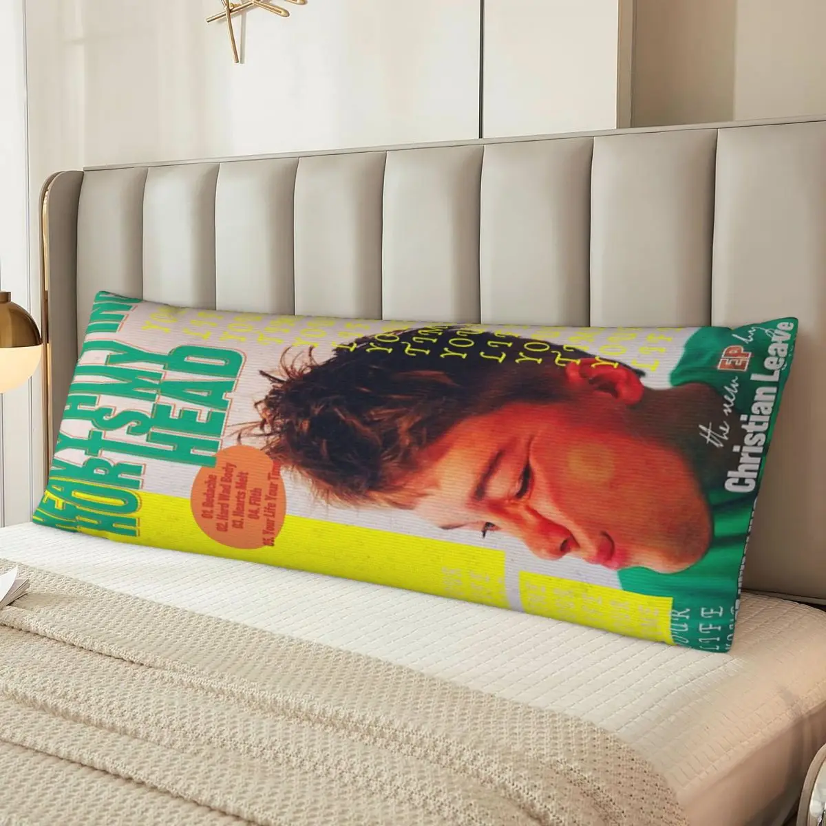 Наволочка с длинным телом наволочка для подушки 20 х60 дюймов изображением