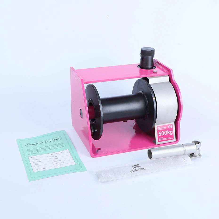 250kg hand-cranked winch and worm gear hand-cranked winch XS-A self-locking winch One machine for dual purposes