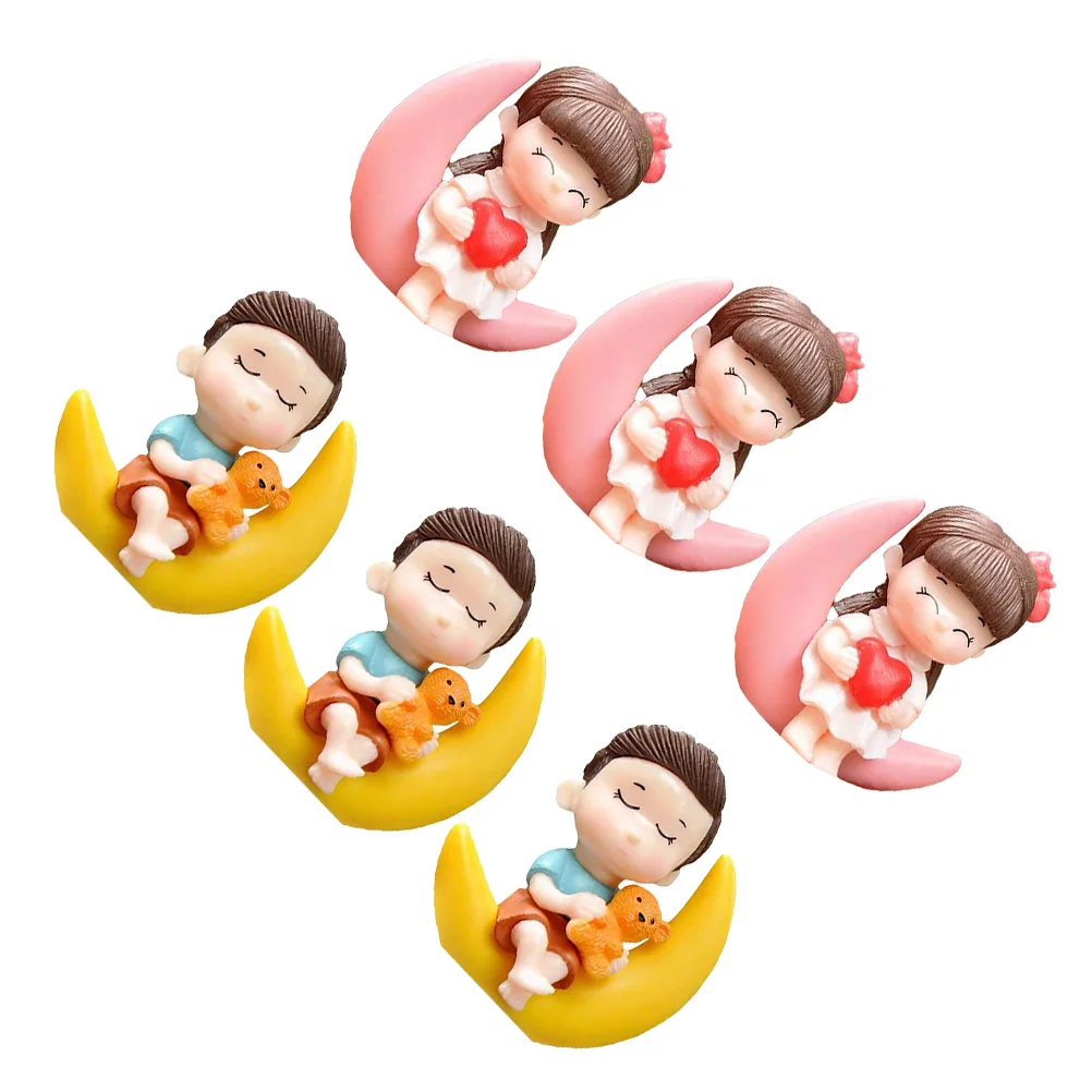 6 шт. свадебные украшения принадлежности для торта украшение Lovley скульптуры