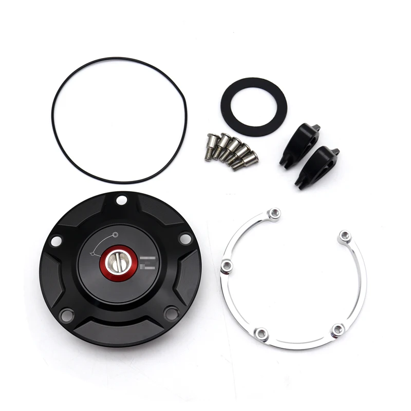 

Для Ducati DIAVEL V4 PANIGALE V2 V4 STREETFIGHTER V2 V4 Алюминиевая крышка топливного бака Быстросъемная крышка топливного бака 2022 2023 2024