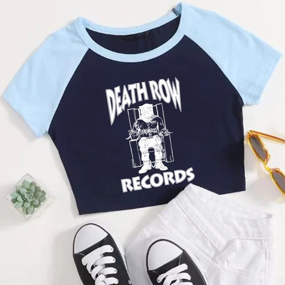 Рубашка Death Row Records Snoop Dogg укороченная рубашка 2024 футболки с товарами подарок для