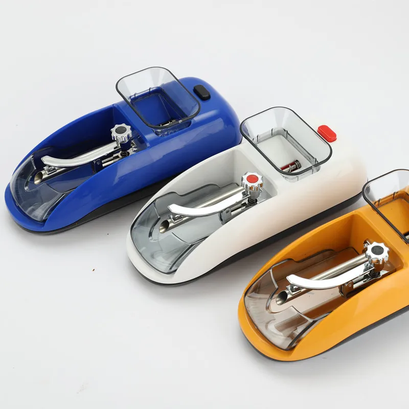 

Family DIY Electric Automatic Cigarette Wrapping Machine for 8mm Tube Tobacco Rolling Machine EU Plug Gadgets for Men