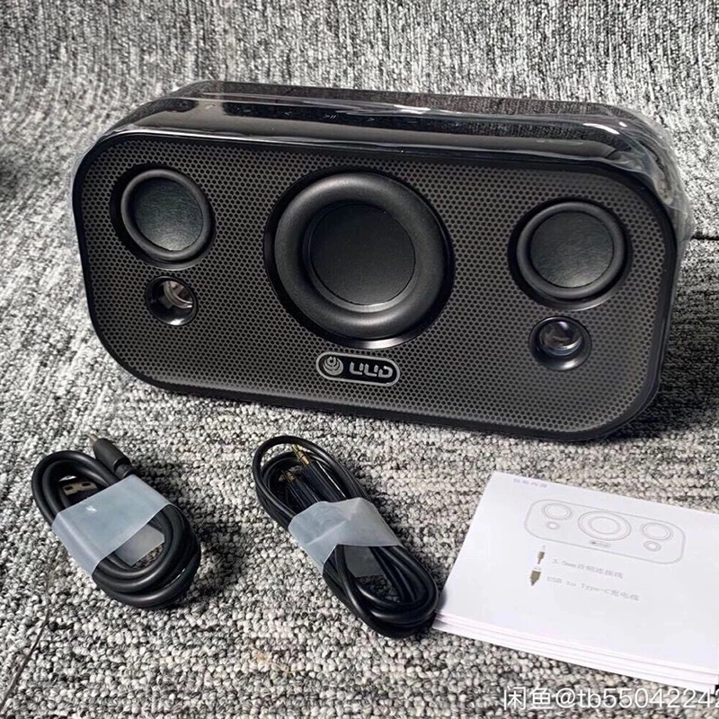 

Беспроводная колонка TWS с басами и Bluetooth, Портативная колонка для улицы с высоким качеством звука, домашний компьютер, сабвуфер с подсветкой,...