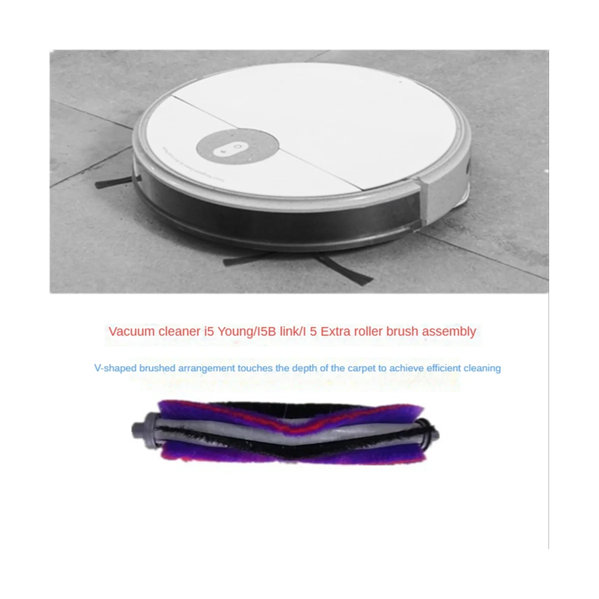 1 шт. для S8/S8 +/M71CNi10/M7PRO/K50/I50PROK70/S9/S9 запасные части робота-пылесоса основная щетка