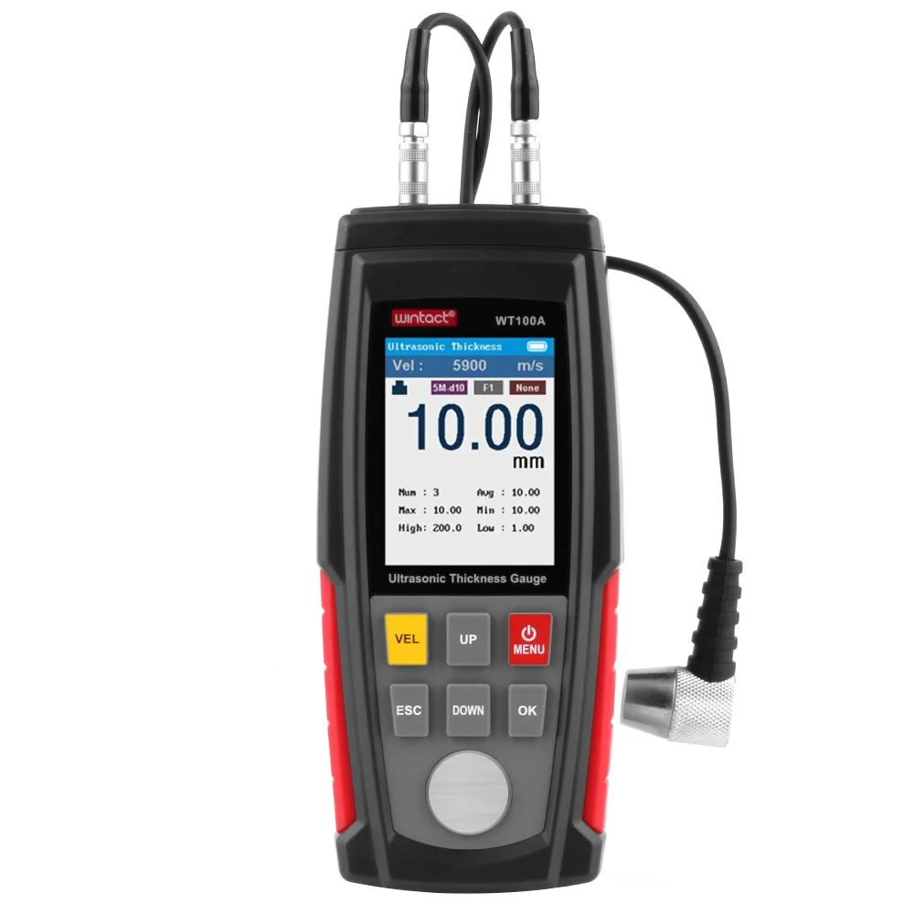 

Digital Ultrasonic Thickness Gauge High Precision Handheld Metal Thickness Gauge Thickness Gauge Digital Display Thickness Gauge