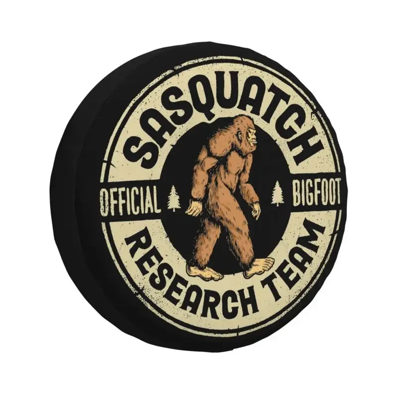Винтажный чехол для запасного колеса Sasquatch Bigfoot Research Team Honda CRV Jeep RV SUV защитные