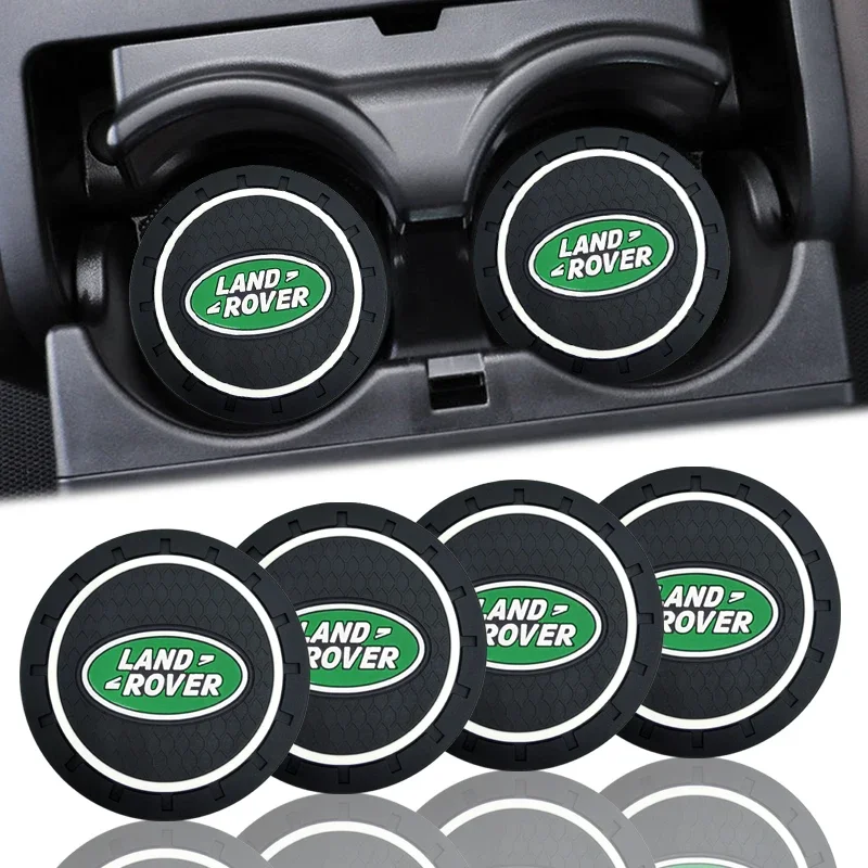 Нескользящий автомобильный коврик для чашки с водой резиновый бутылки Land Rover Ranger