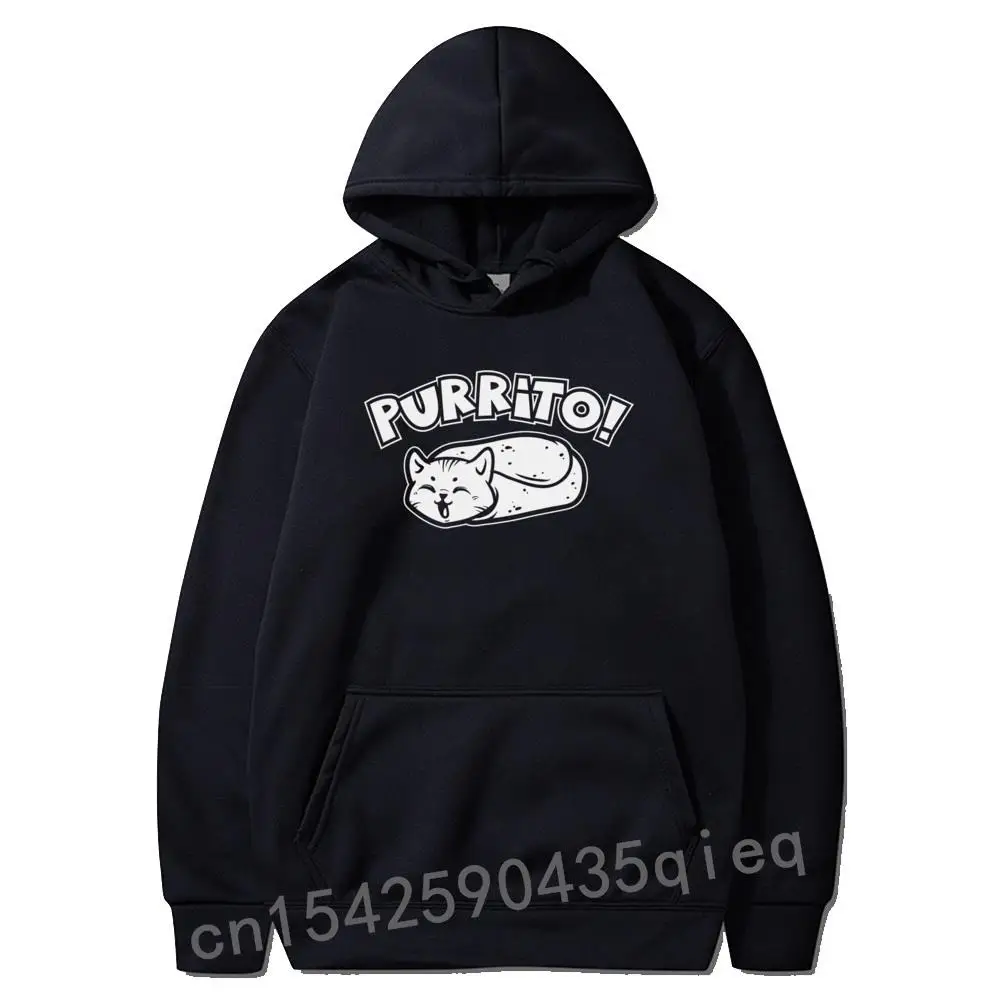 Purrito Shirt Burrito Cat Cinco De Mayo Cute Mexican Gift Cheap 3D Style Sweatshirts Hoodies For Men Sportswears Crazy Sudadera