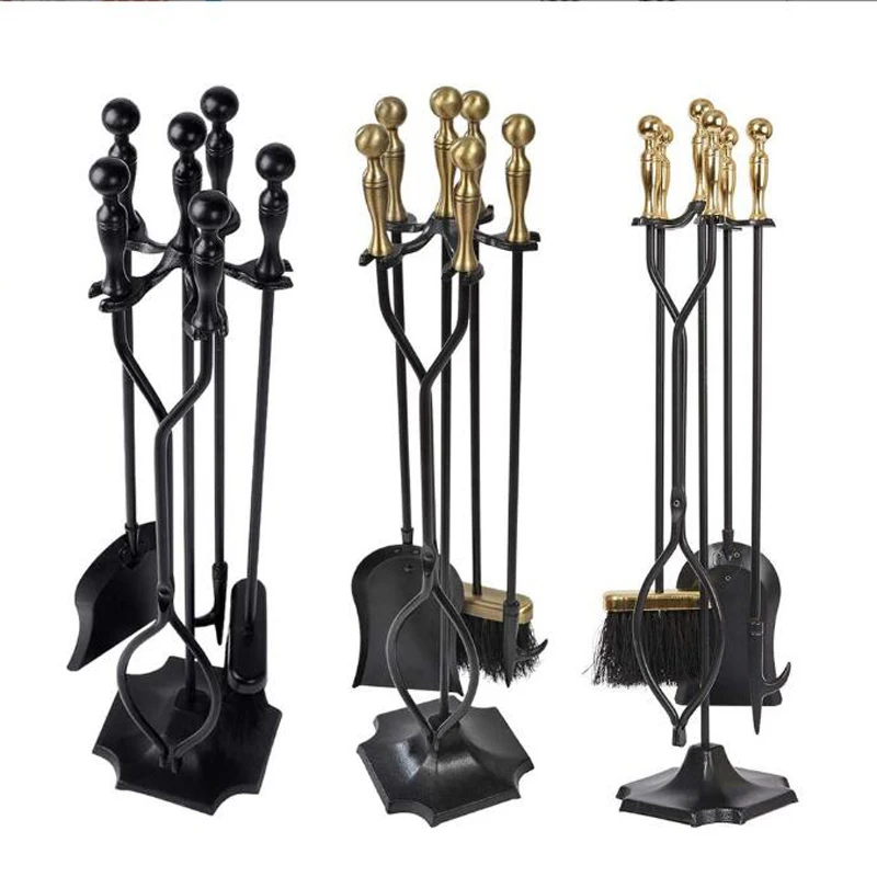 

Stove Tools Wrought Iron Ornament Fireplace Accessories