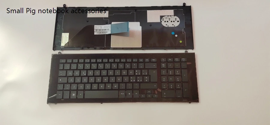 

Итальянская сменная клавиатура с рамкой для HP Probook 4720 S 4720, раскладка без подсветки, цвет IT