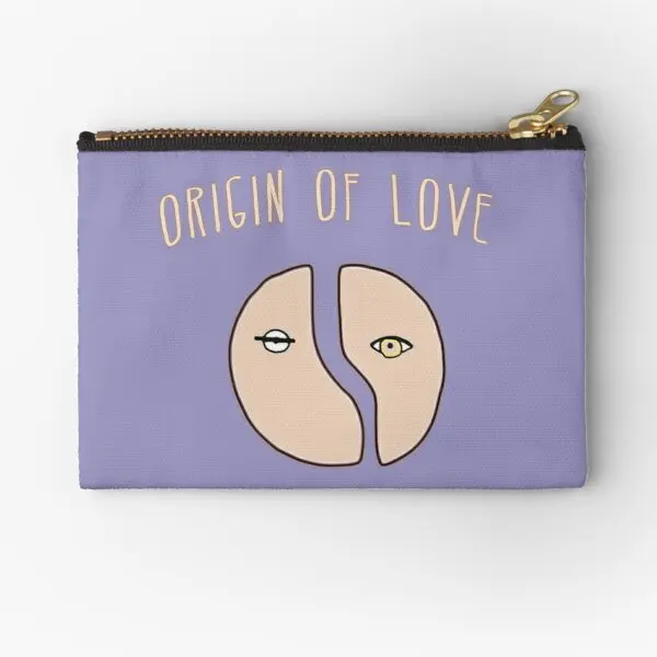 

Hedwig Origin Of Love Big Zipper Pouches Men Underwear Key Pure Bag Women Packaging Wallet Pocket Coin Small Money Socks