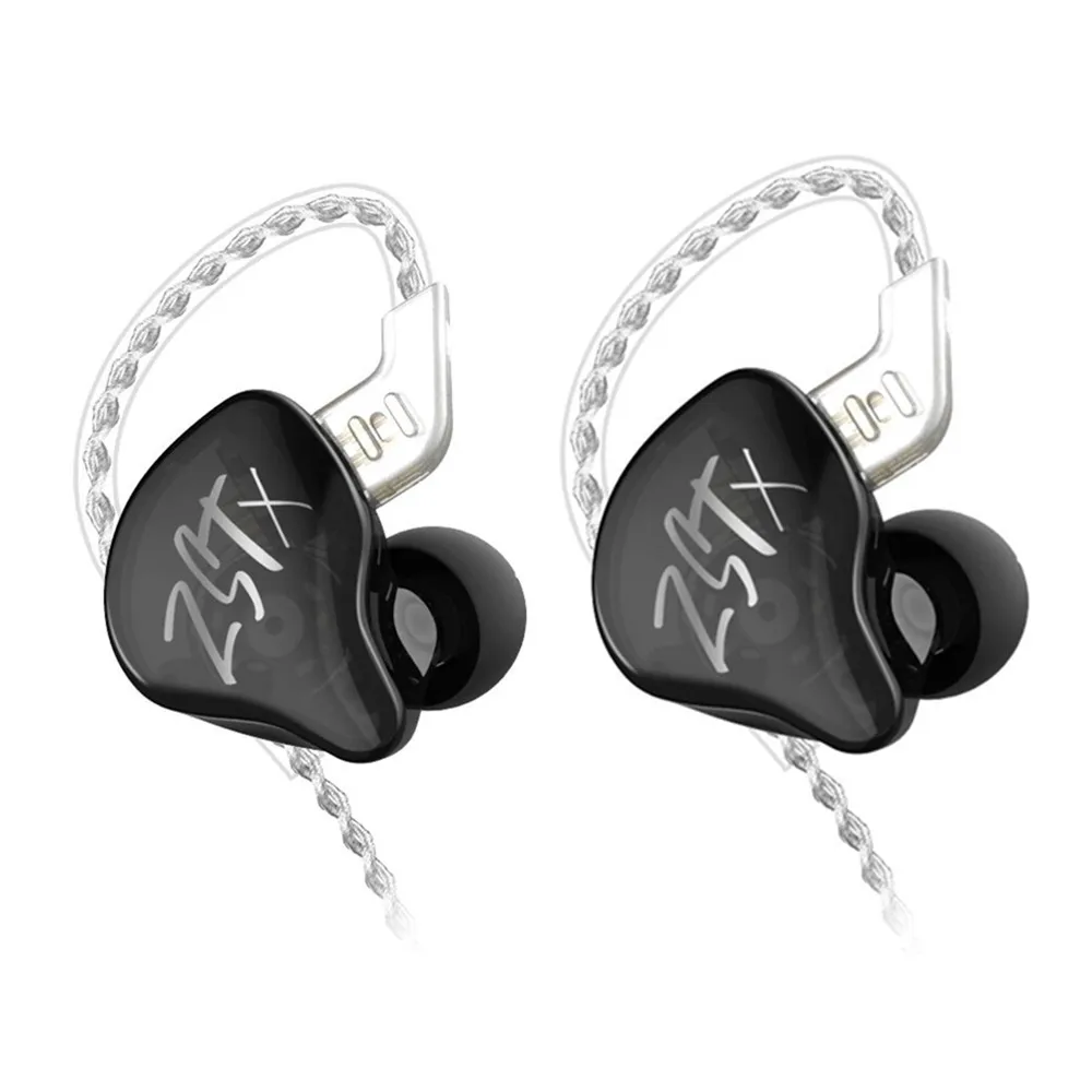 

KZ ZSTX 1DD+1BA Hybrid Driver In-ear Earphone Noise Cancelling Headset With 2Pin Replaceable Cable KZ ZST X ZSX ZSN PRO EDX DQ6