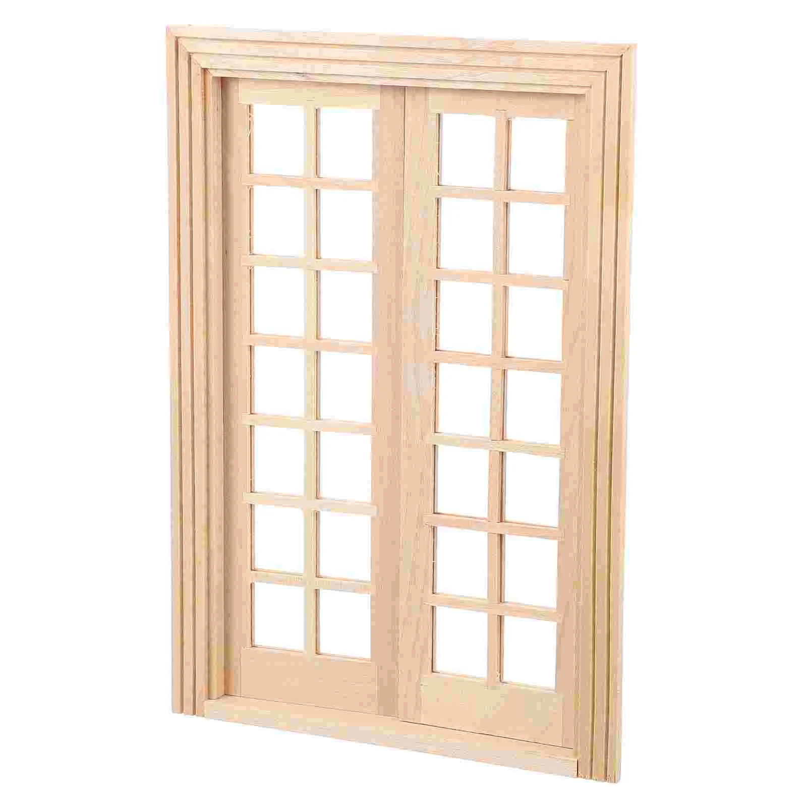 

Door Mini Furniture Micro Landscape Decoration Wooden Wood Accessoryaccessories Ornament Elf Decor Photo Prop