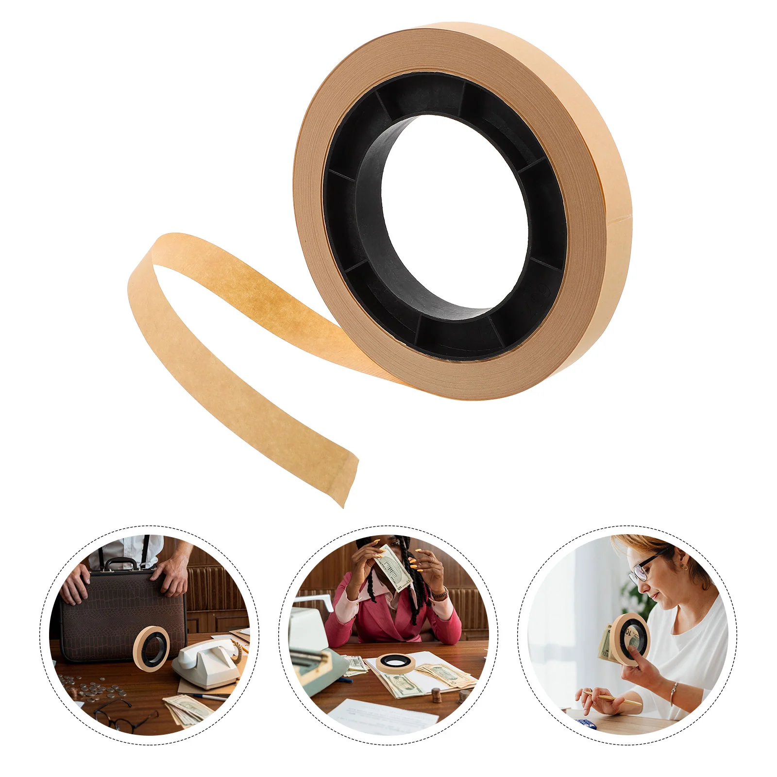 Бумага для банкнот рукава денег денежных лент органайзер ремни обертывания