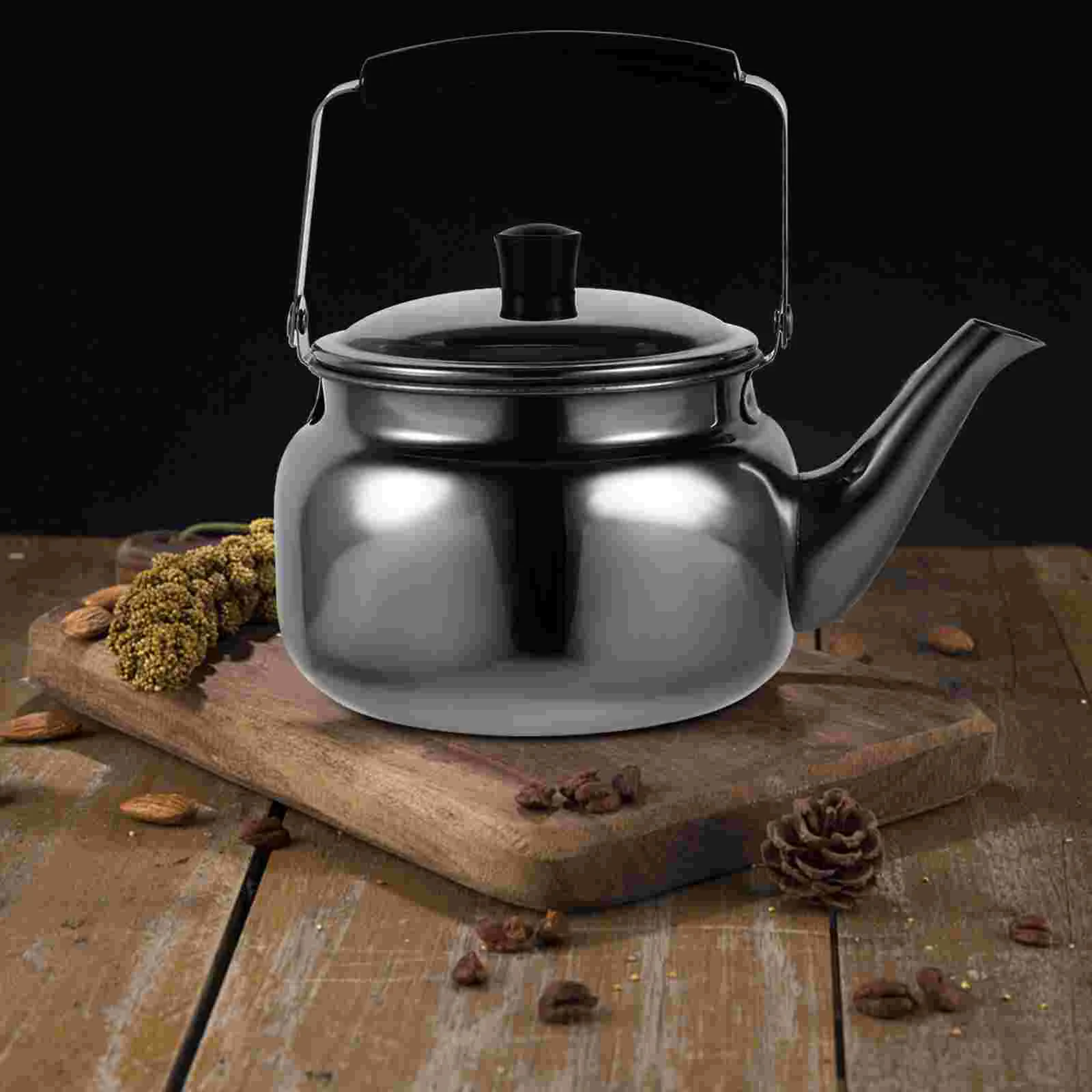 

Induction Tea Kettle Outdoor Stove Stove Top Water Kettle Heating Tea Pot Stainless Steel Teapot Stainless Steel Coffee Pot