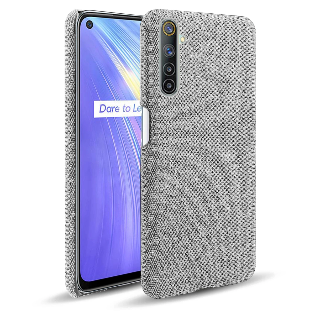 Тканевый чехол для OPPO Realme 6 Pro, тонкий тканевый чехол в стиле ретро, жесткий чехол для OPPO Realme 6 RMX200, Realme6, 6pro, RMX2061, RMX2063, чехлы