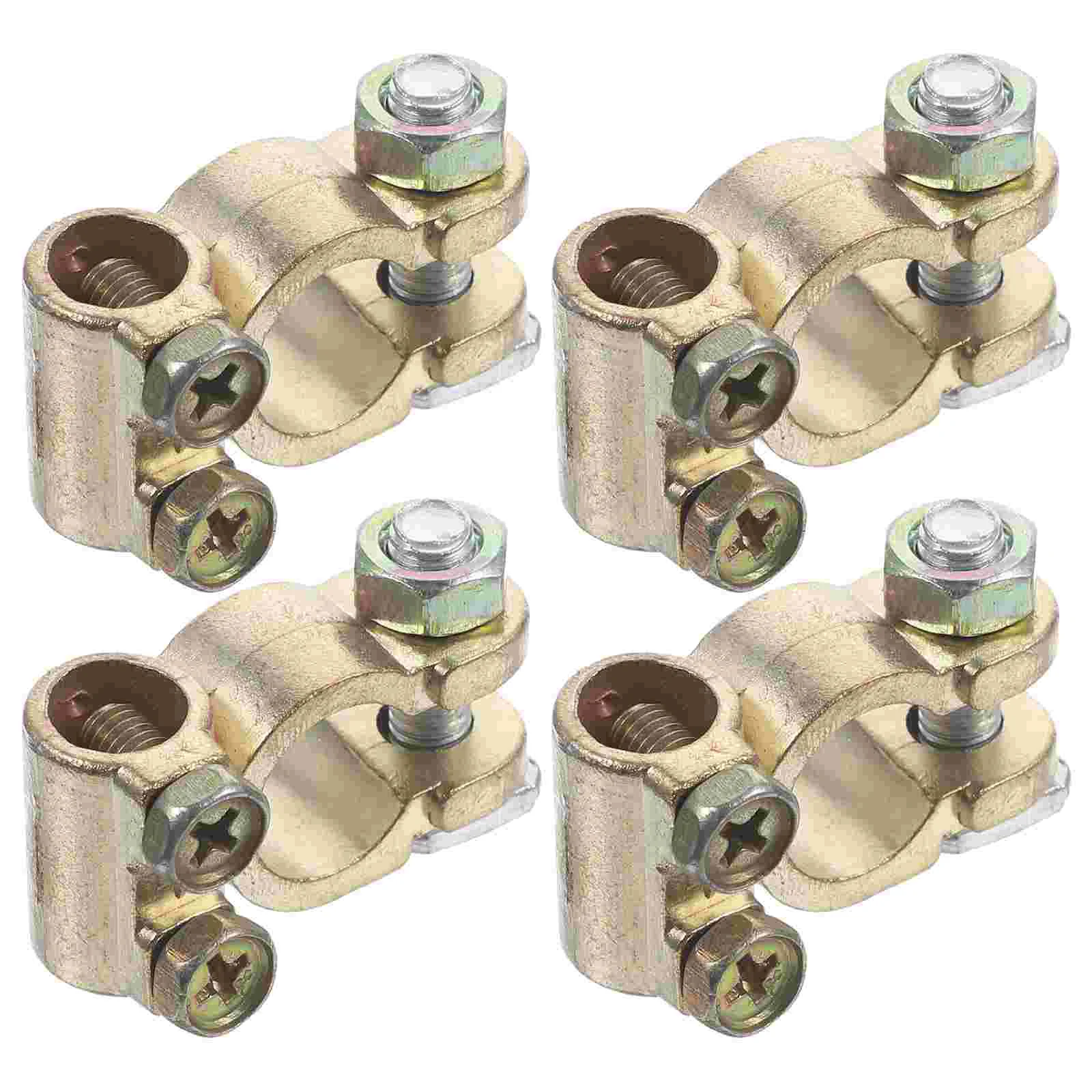 

Зажим для автомобильного коннектора, зажим из алюминиево-магниевого сплава, 4 шт.