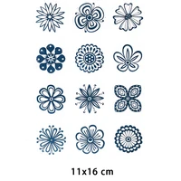 little flowers plants clear stamps for diy scrapbooking card fairy transparent rubber stamps making photo album crafts template