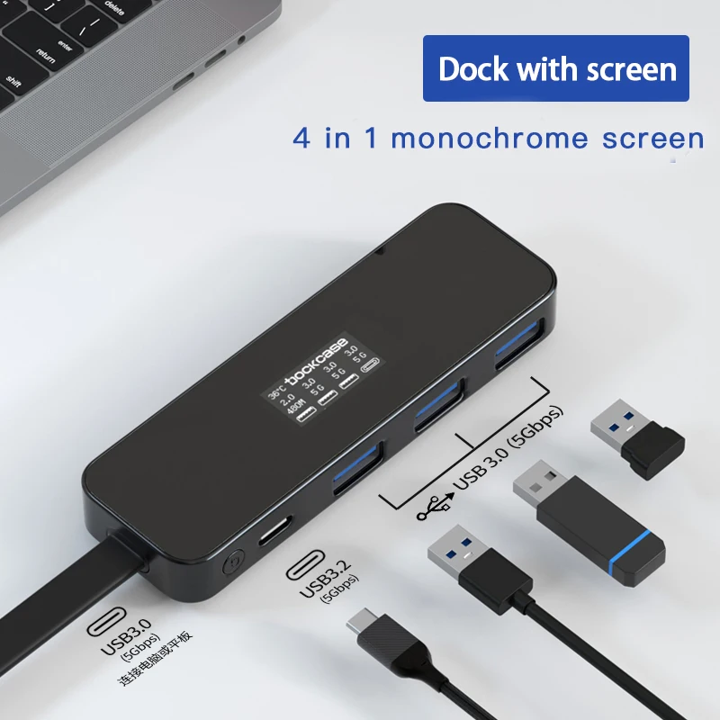 

macbook mini with screen usb c 4k 60 hdmi docking station hub usb 3.1 solid state drive thunderbolt 4 macbook pro accessories