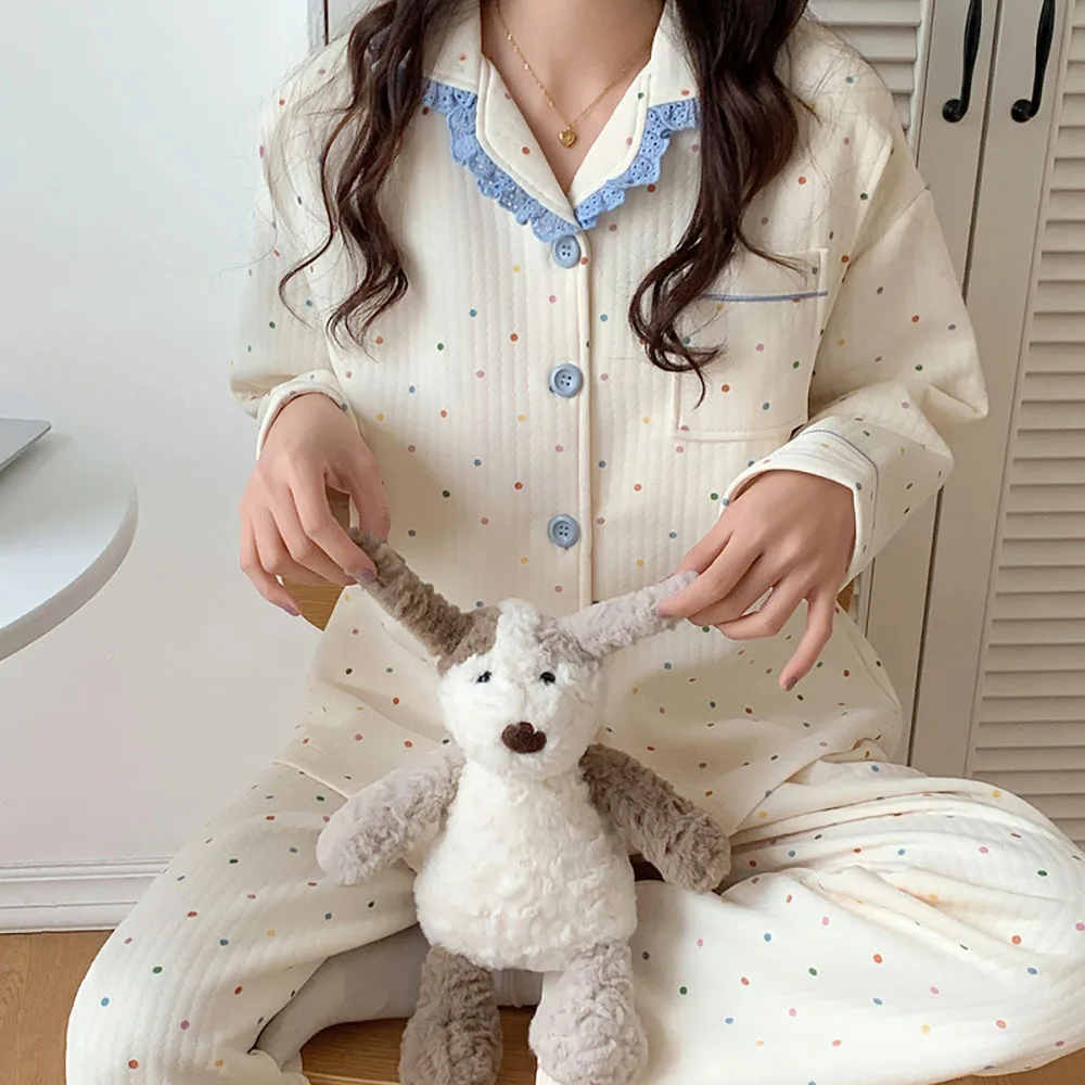 Женские Оригинальные комплекты для осени и зимы хлопковый Кардиган с длинным