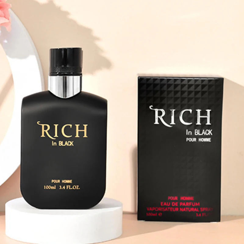 Фото Мужской одеколон, роскошные арабские духи, деревянные ноты, роза, мускус, кедр, долговечная свежесть, очаровательный парфюм с уверенным джентльменом №5