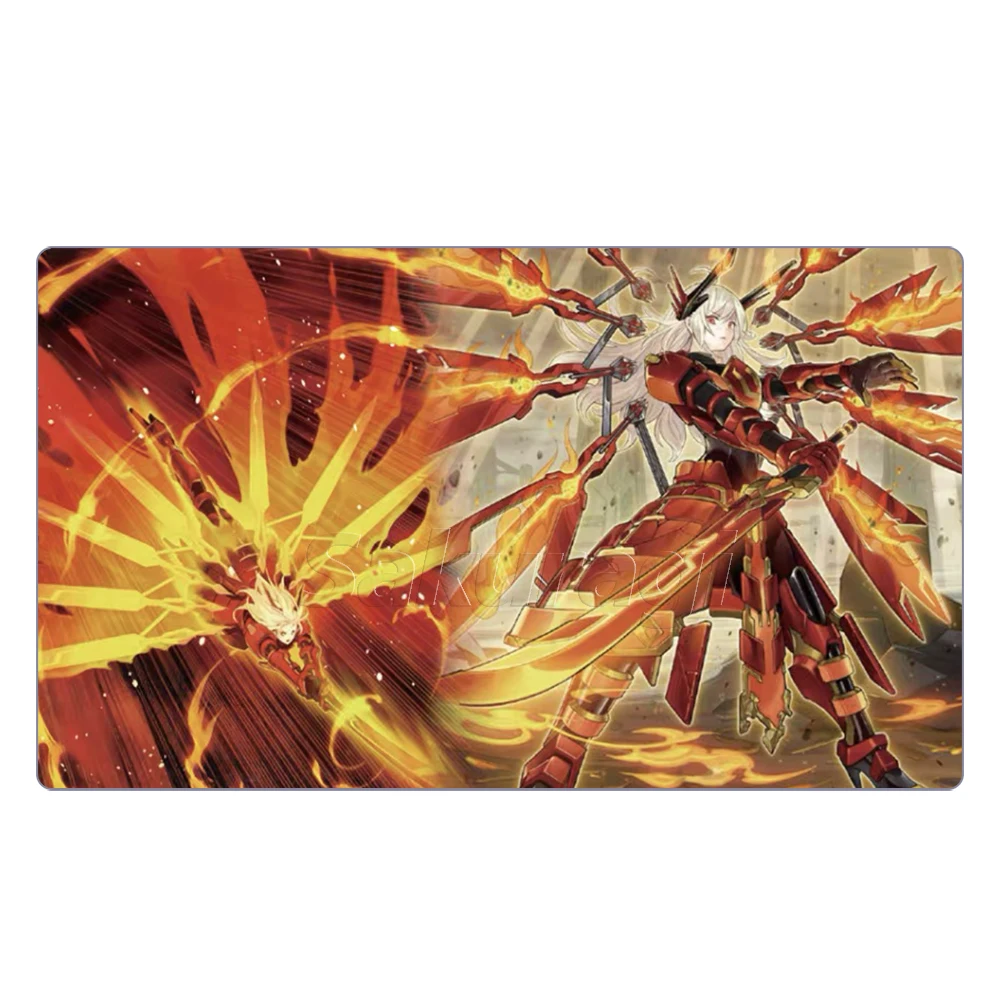 

Yu-Gi-Oh Sky Striker Ace Kagari Raye Game Card Pad Paymat YGO Mat MTG KMC TCG OGC CCG Mat-109