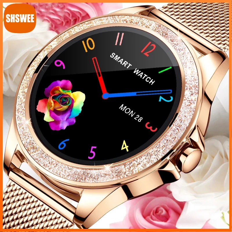 

For Xiaomi Smart Watch Women Sport Waterproof Clock Heart Rate Sleep Monitor For iPhone Call Reminder Bluetooth Smartwatch