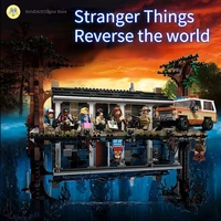 stranger things reverse the world compatible with lego building blocks 2310 particles high difference assembly toy