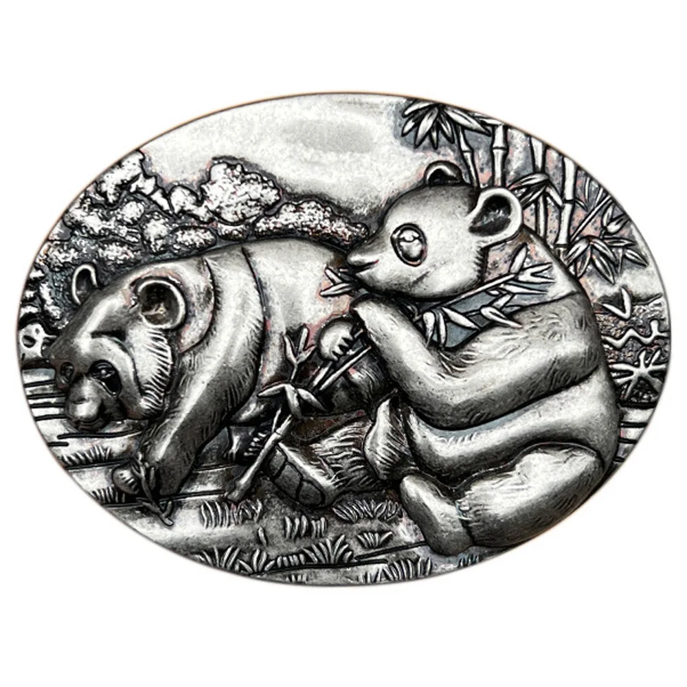 

Пряжка для ремня с изображением милой панды