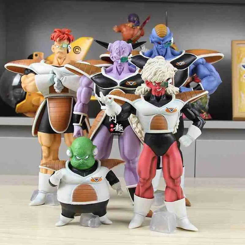 Dragon Ball Z Ginyu Force Recoom Jeice Burter Guldo Gk Dbz Аниме Фигурка ПВХ Статуя Модель Кукла Орнамент
