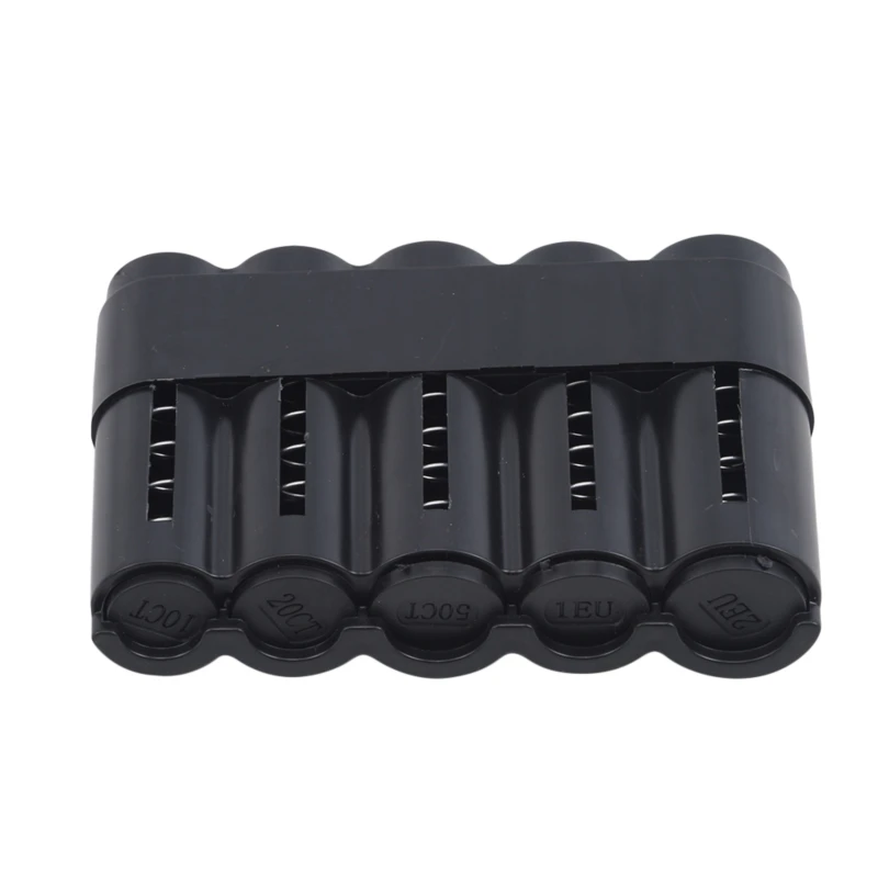 Коробка для монет из пластика маленькая Европейская многослойная складная