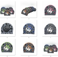 free shipping golf high quality half round putter cap cover pu plush velcro head cover