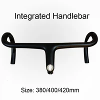 hot ultralight integrated handlebars road bicycles carbon handlebar bent bar cycling bike handlebar parts accessories 28 6mm