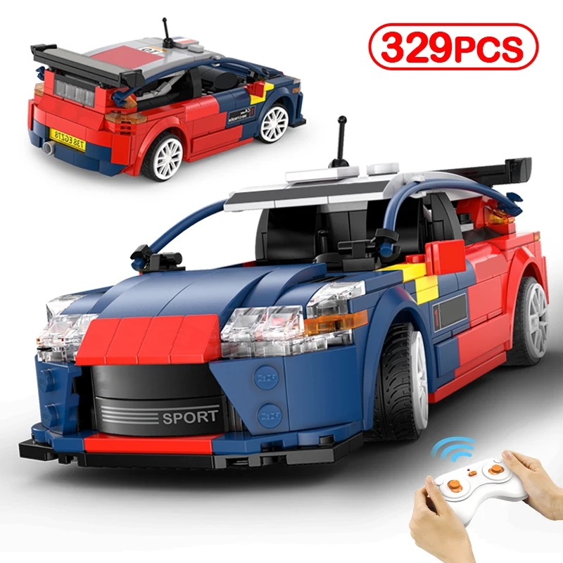 

City RC Citroen WRC 2008 Champion Super Sports Car Building Blocks APP Remote Control Racing Vehicle Bricks Toys Boys Gift