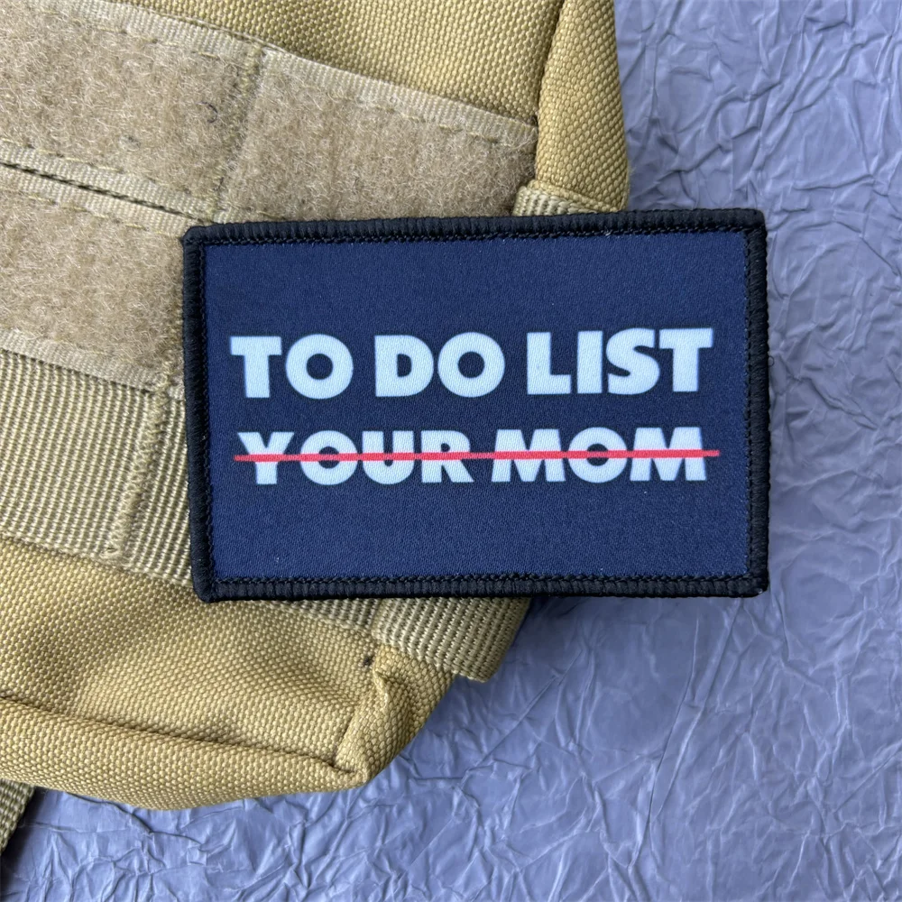 Нашивки для одежды с принтом вашей мамы тактическое оборудование военные