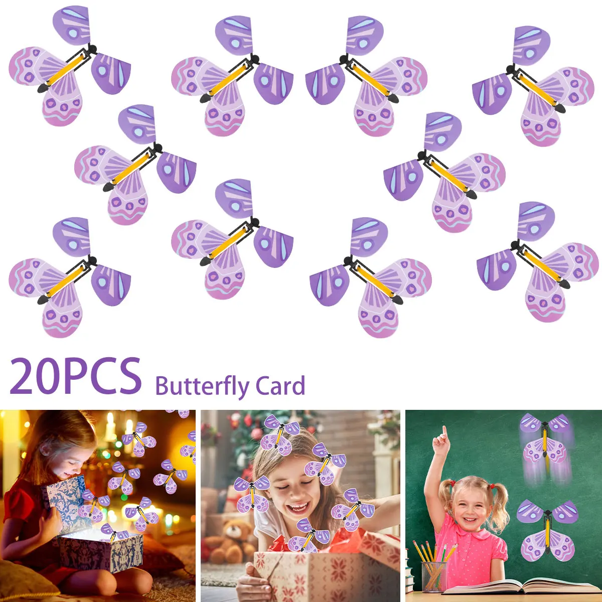 

20 шт., летающая искусственная Резиновая лента