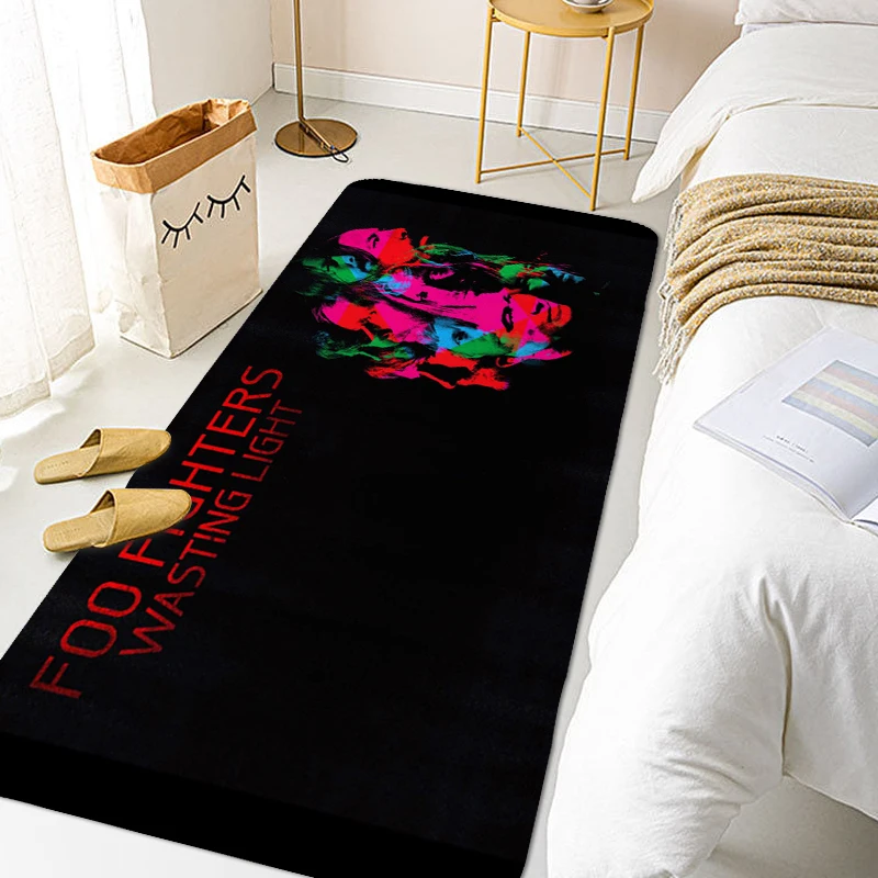 Нескользящий ковер для спальни Z-Foo Fighterss входный кухонный коврик напольные ковры