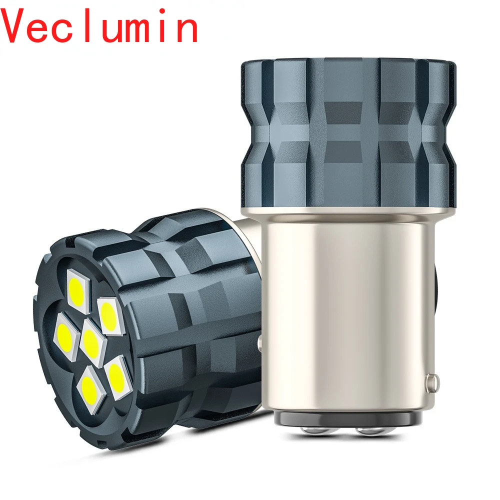 

New 2pcs Car LED Brake Light Signal Lamp 1157 1156 T20 T25 7440 7443 P2/5W Bay15d LED Bulb Tail Light Led brake light
